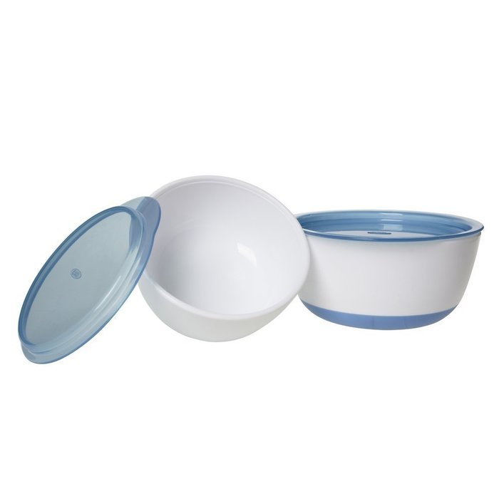 OXO Tot Small & Large Bowl Set with Snap On Lids - Green N13