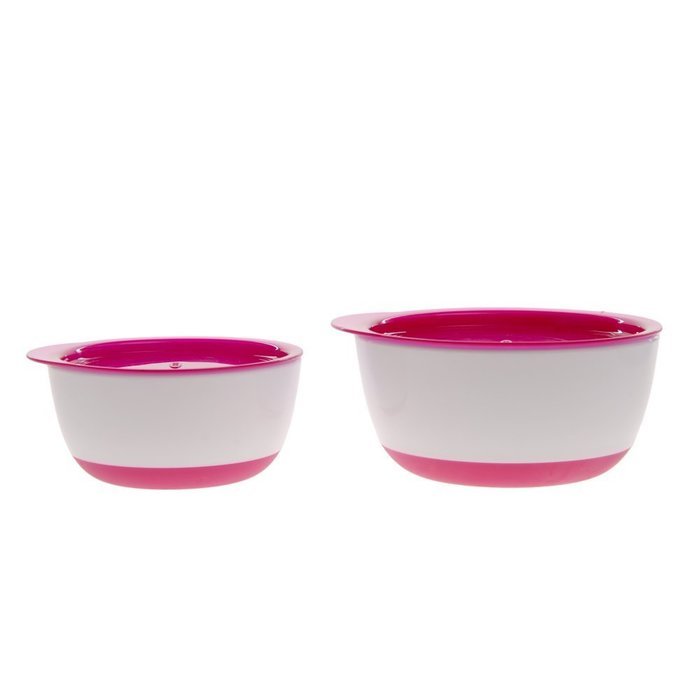 OXO Tot Small & Large Bowl Set with Snap On Lids - Green N22
