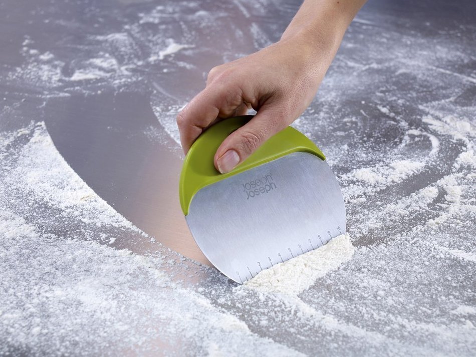 Joseph Joseph Dough Cutter/Chopper and Bowl Scraper Duo Bake, White N5