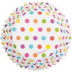 Bulk Buy: Wilton (6-Pack) Colorcup Standard Baking Cup Rainbow 36/Pkg W4150627