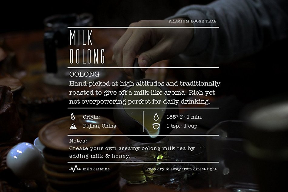 Milk Oolong Loose Leaf Chinese Tea - Hong Kong Tea Company Sourced Premium AAA Grade Ultra-Fine Oolong Tea - 12oz N9