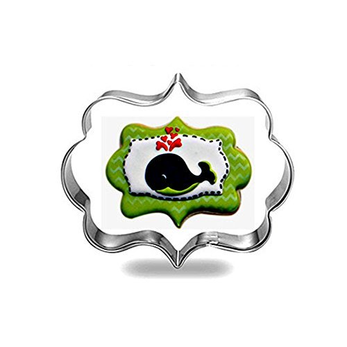 FairyTeller Frame Style Cookie Tools Biscuit Cutter Stainless Steel Baking Mold Sugarcraft Pastry Tools Kitchen... N2
