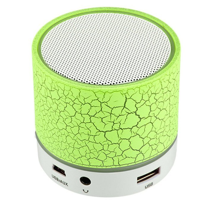 NIANPU Super Bass Bluetooth Wireless Mini Speak Portable LED Suppor TF Smartphone PC MP3 Player Flashing Light... N3