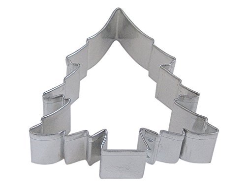 R&M Christmas Tree 3.5" Cookie Cutter in Durable, Economical, Tinplated Steel