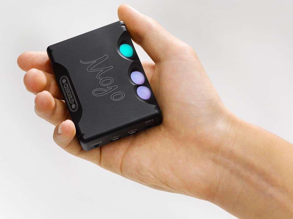 CHORD Electronics Mojo, ultimate DAC/Headphone Amplifier, USB, Coaxial, and Optical, Black N7