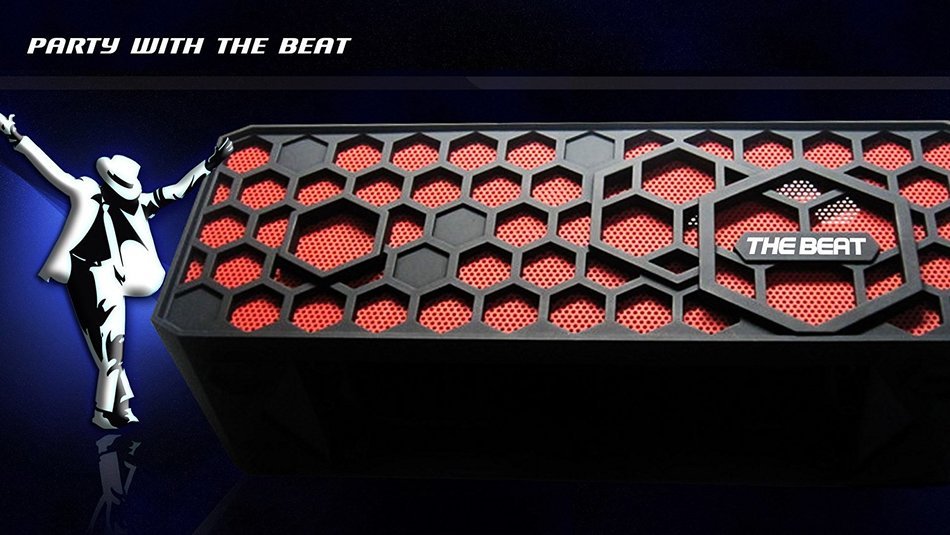 All New "The Beat" High Quality ,Best Bluetooth Speaker with Built in Speakerphone & 8 Hour Rechargeable Battery... N3