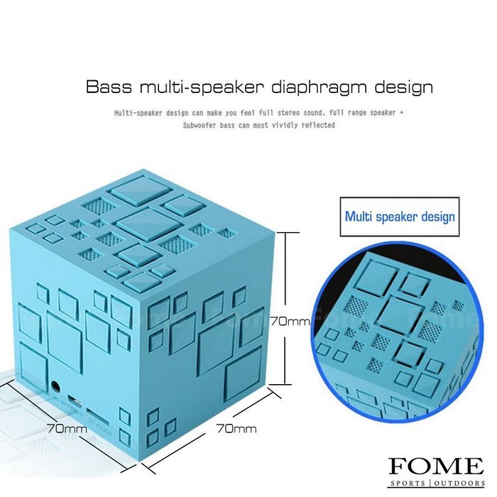 Wireless Bluetooth Speaker,[New Version] FOME SPORTS|OUTDOOR Q+ Bluetooth 4.0 Wireless Bluetooth Speaker Stereo... N4