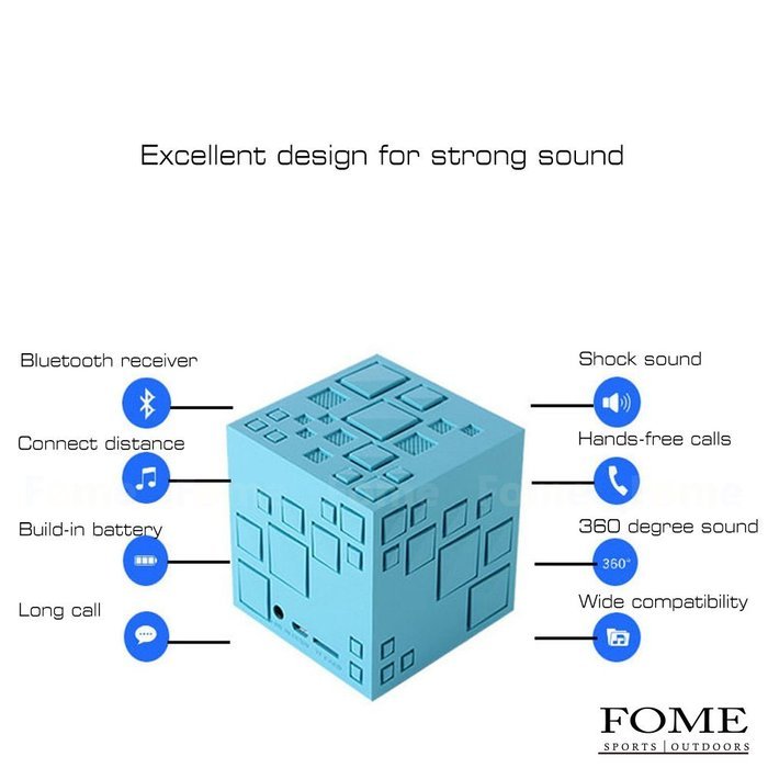 Wireless Bluetooth Speaker,[New Version] FOME SPORTS|OUTDOOR Q+ Bluetooth 4.0 Wireless Bluetooth Speaker Stereo... N5