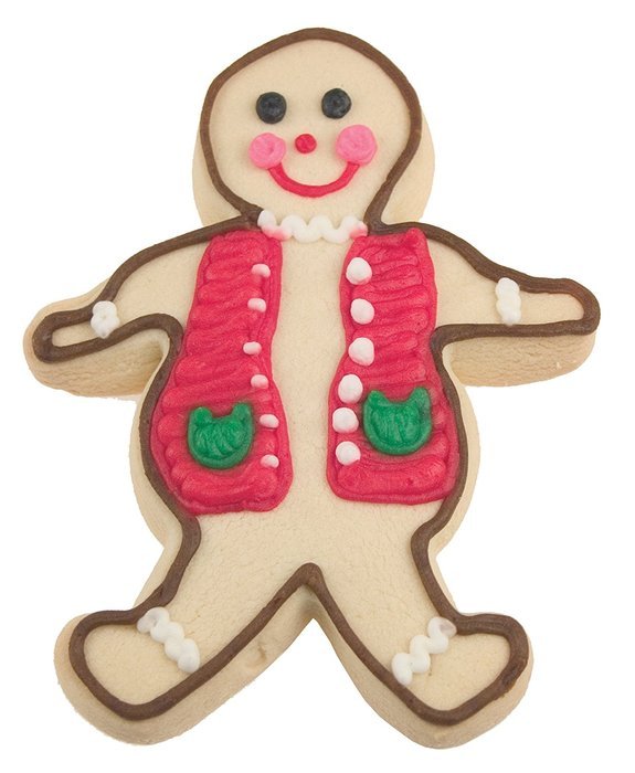 Fox Run 7-1/2-Inch Gingerbread Boy Cookie Cutter N3