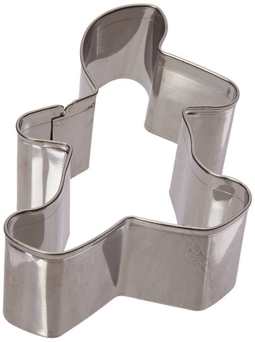 Fox Run 7-1/2-Inch Gingerbread Boy Cookie Cutter N4