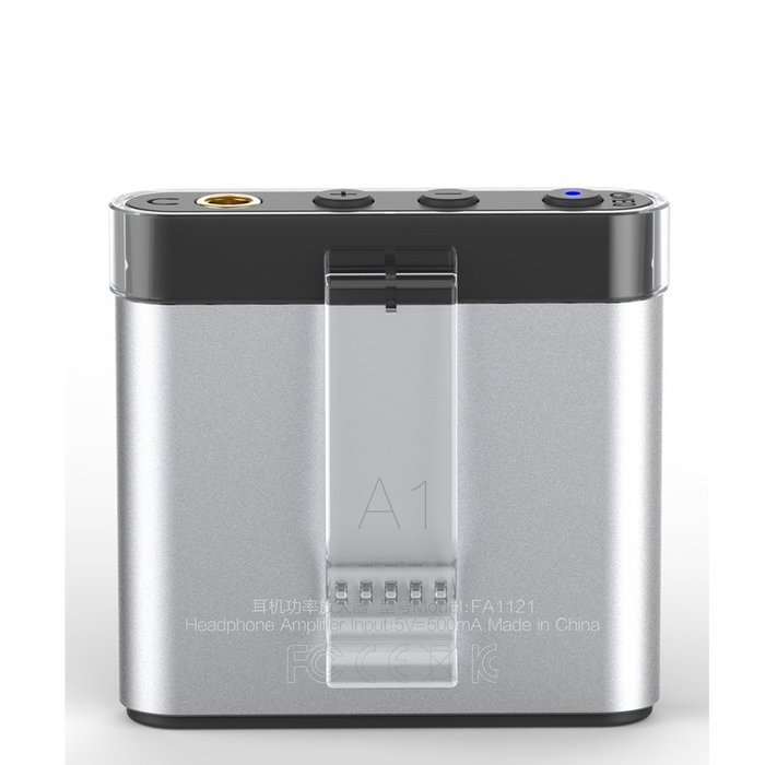 FiiO A1 Portable Headphone Amplifier (Silver) N4