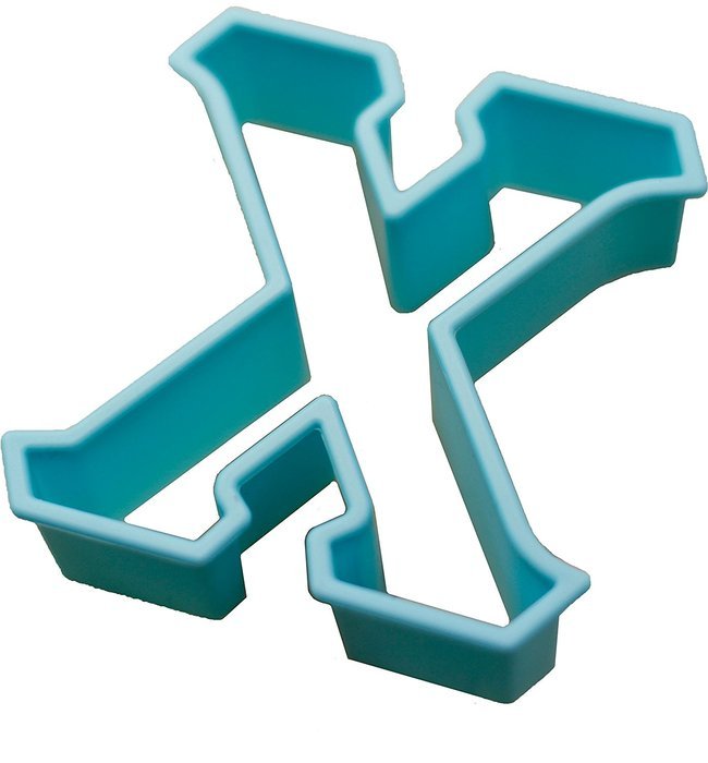 Live Greek - Greek cookie cutter - Chi (3 x 2.75 Inches)