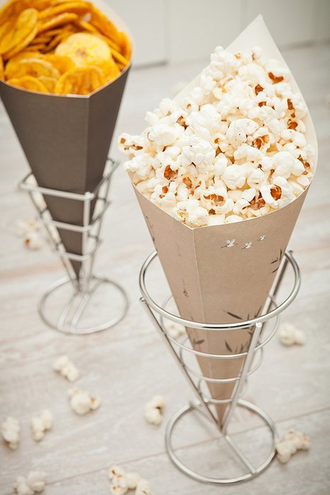 Conetek News Print Food Cone 10 inches 100 count box N13