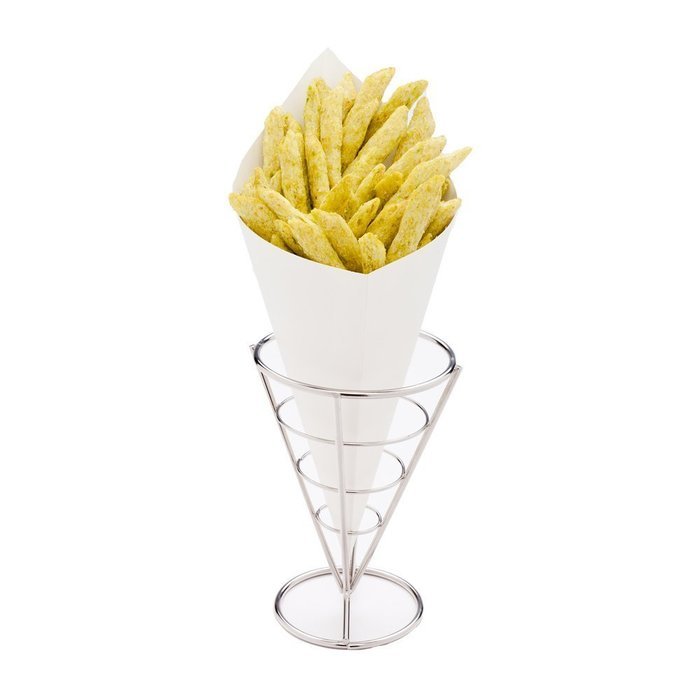 Conetek News Print Food Cone 10 inches 100 count box N15
