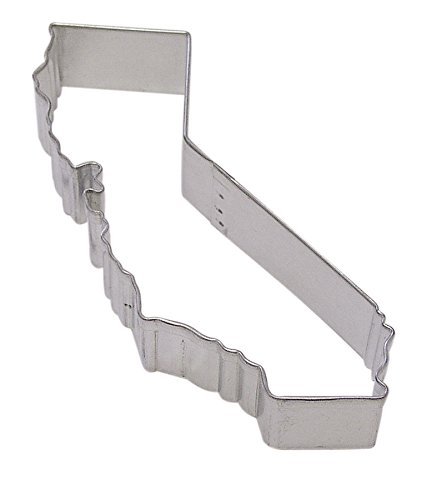 R&M California State Cookie Cutter in Durable, Economical, Tinplated Steel