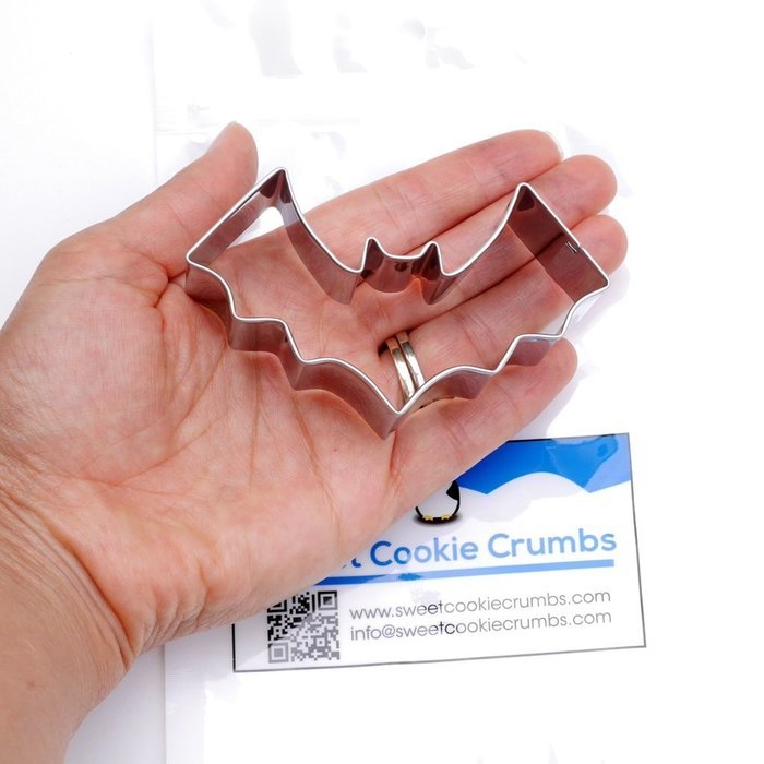 Small Bat Cookie Cutter- Stainless Steel N2