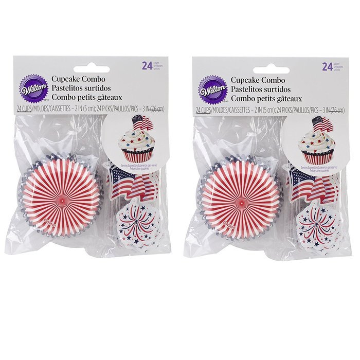 Wilton 415-2315 Patriotic Cupcake Decorating Kit N2