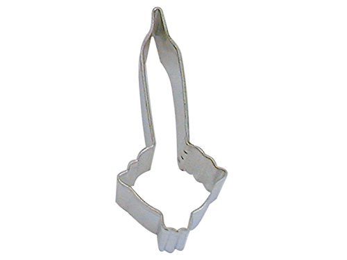 R&M Ornament Bble Candle 3.5" Cookie Cutter in Durable, Economical, Tinplated Steel