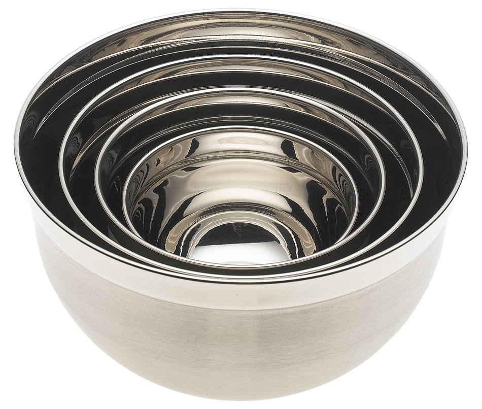 Prime Pacific Euro Stainless Steel Mixing Bowls, Set of 4 N2