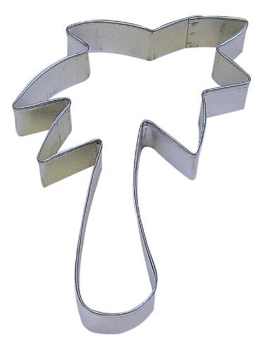 R&M Palm Tree 5" Cookie Cutter in Durable, Economical, Tinplated Steel