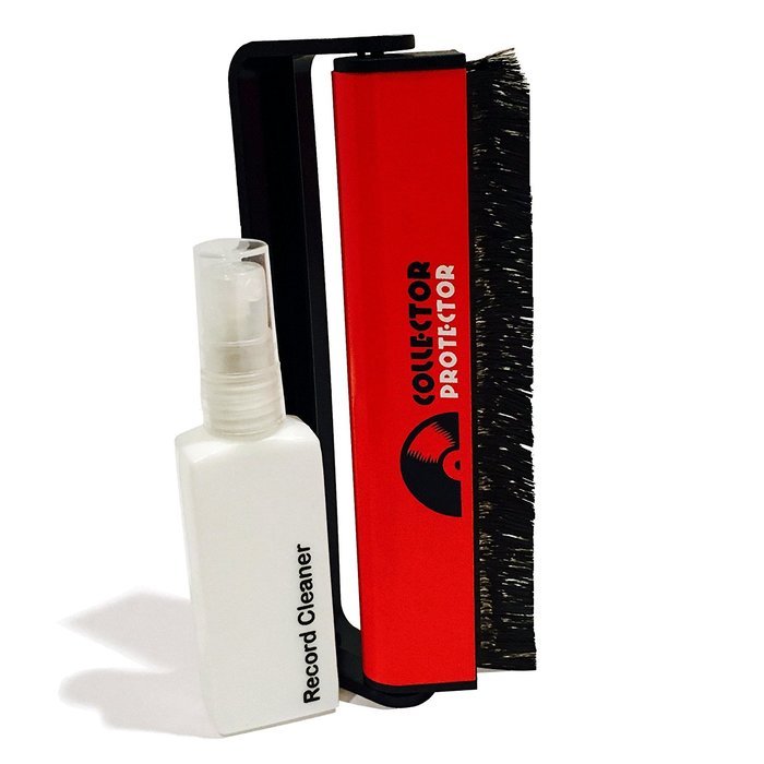 Collector Protector Vinyl Record Spray Cleaner and Anti Static Carbon Fiber Record Brush. The Perfect Combination...