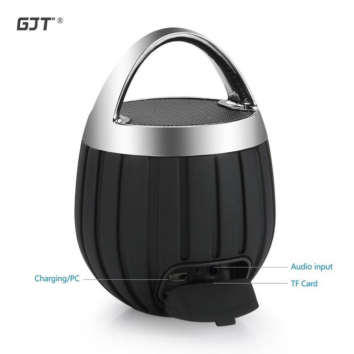 GJT&reg;LP-03 Waterproof Wireless Bluetooth Shower Speakers IPX6 Water Resistant,Bathroom,Pool,Boat,Car,Outdoor Speakers... N4