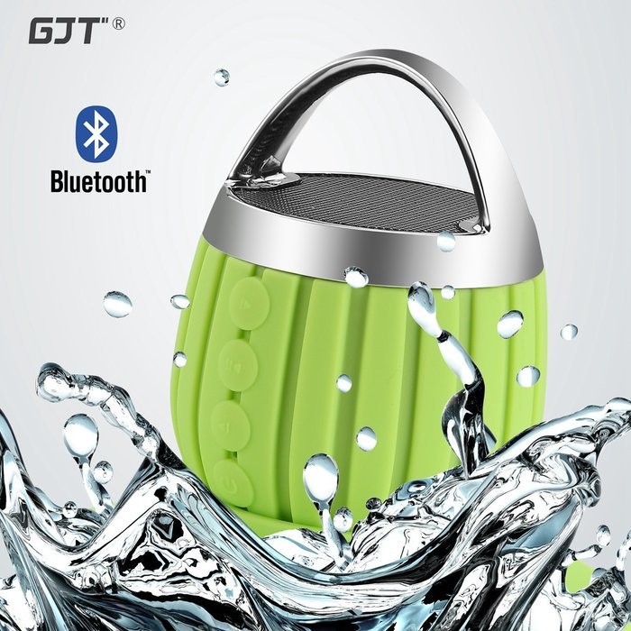 GJT&reg;LP-03 Waterproof Wireless Bluetooth Shower Speakers IPX6 Water Resistant,Bathroom,Pool,Boat,Car,Outdoor Speakers... N8