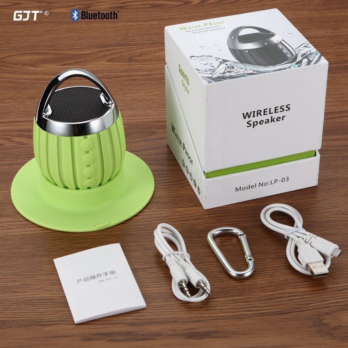 GJT&reg;LP-03 Waterproof Wireless Bluetooth Shower Speakers IPX6 Water Resistant,Bathroom,Pool,Boat,Car,Outdoor Speakers... N13
