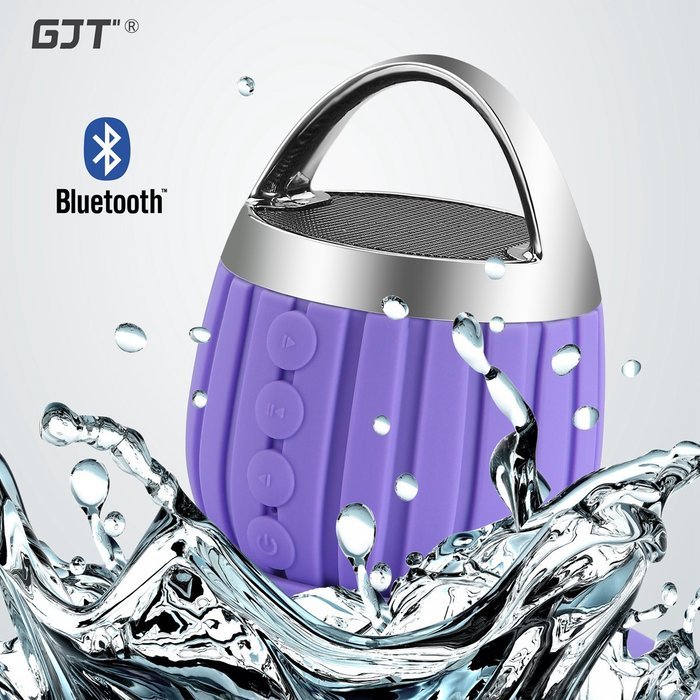 GJT&reg;LP-03 Waterproof Wireless Bluetooth Shower Speakers IPX6 Water Resistant,Bathroom,Pool,Boat,Car,Outdoor Speakers... N16