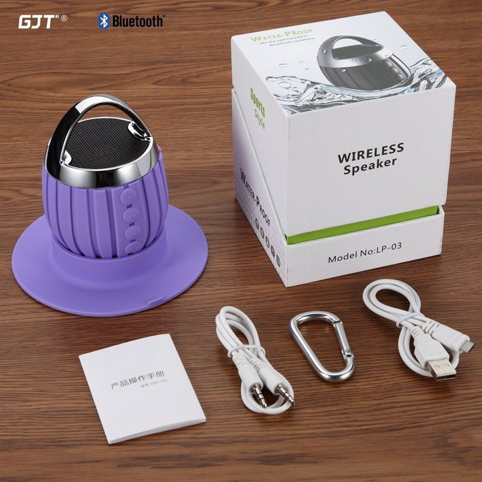 GJT&reg;LP-03 Waterproof Wireless Bluetooth Shower Speakers IPX6 Water Resistant,Bathroom,Pool,Boat,Car,Outdoor Speakers... N21