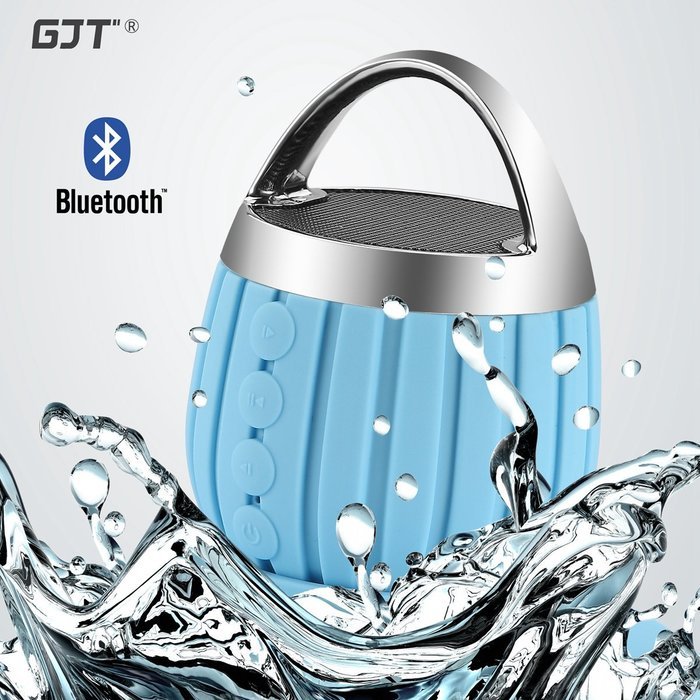 GJT&reg;LP-03 Waterproof Wireless Bluetooth Shower Speakers IPX6 Water Resistant,Bathroom,Pool,Boat,Car,Outdoor Speakers... N24