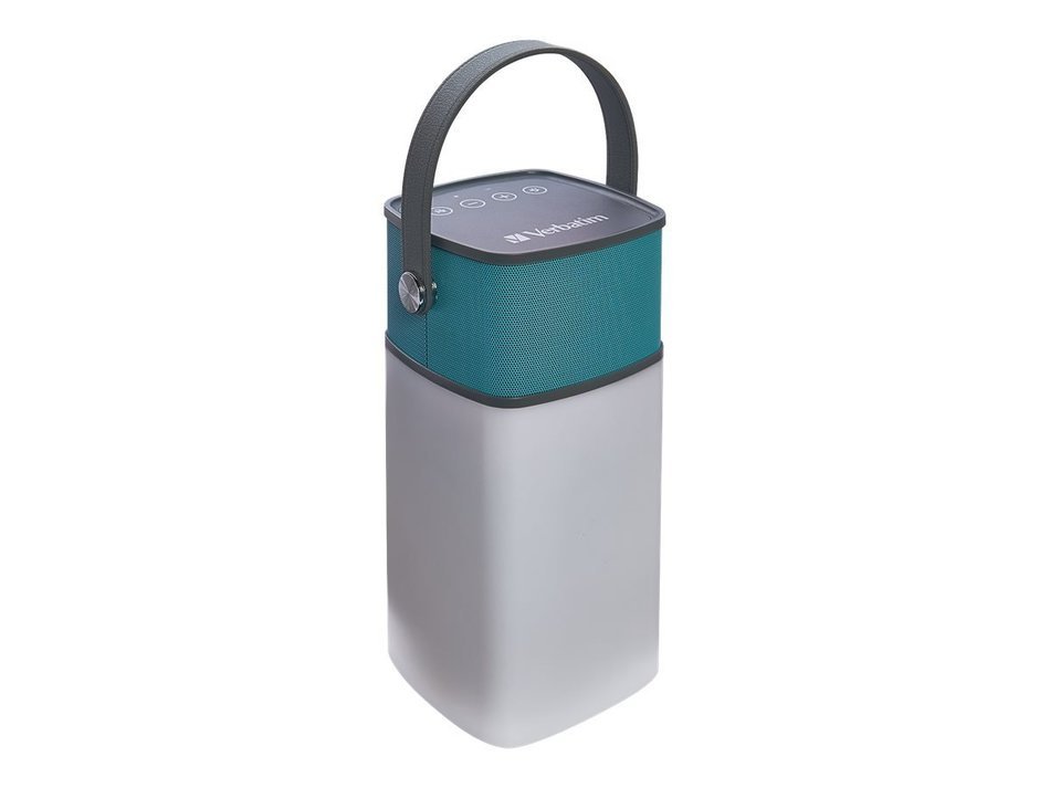 Verbatim Mini Wireless Waterproof Bluetooth Speaker with Microphone, Blue 98592 N8