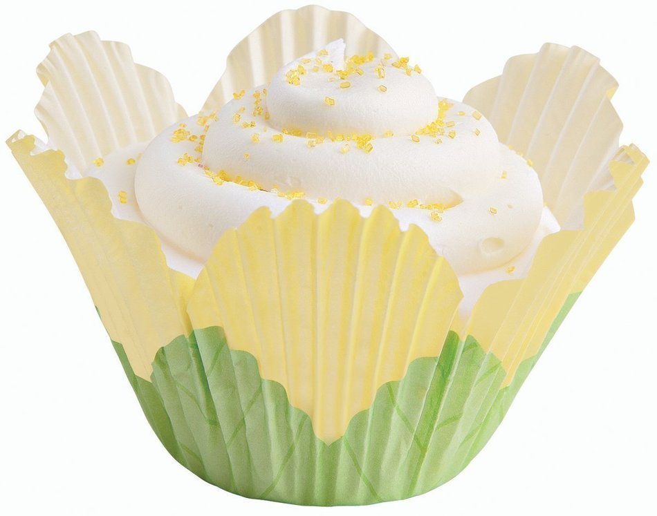 Wilton Petal Grass Shaped Baking Cups, 24-Pack N3