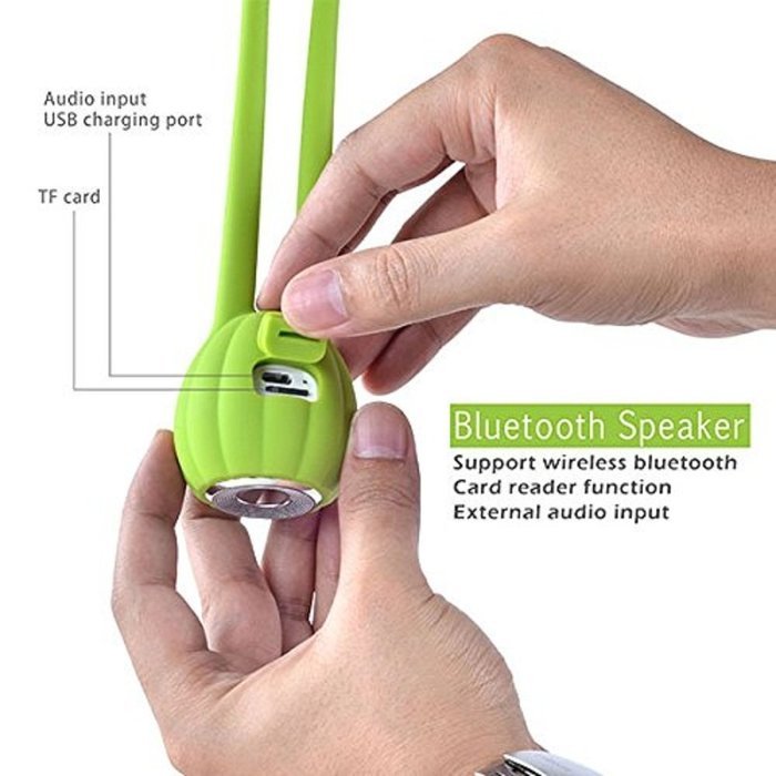 PINGKO Best Wireless Bluetooth Portable Mini Speaker with Waterproof Dustproof Shockproof - Green N4
