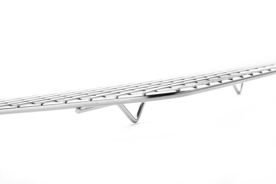 Oven Safe, Heavy Duty Stainless Steel Baking Rack & Cooling Rack, 12 x 17 inches Fits Half Sheet Pan N16