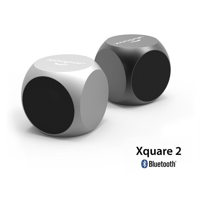 Xoopar Xquare2 Bluetooth Wireless Speaker Built-in Microphone Dice Shape Ultra-Portable Size Compatible for iphone... N7