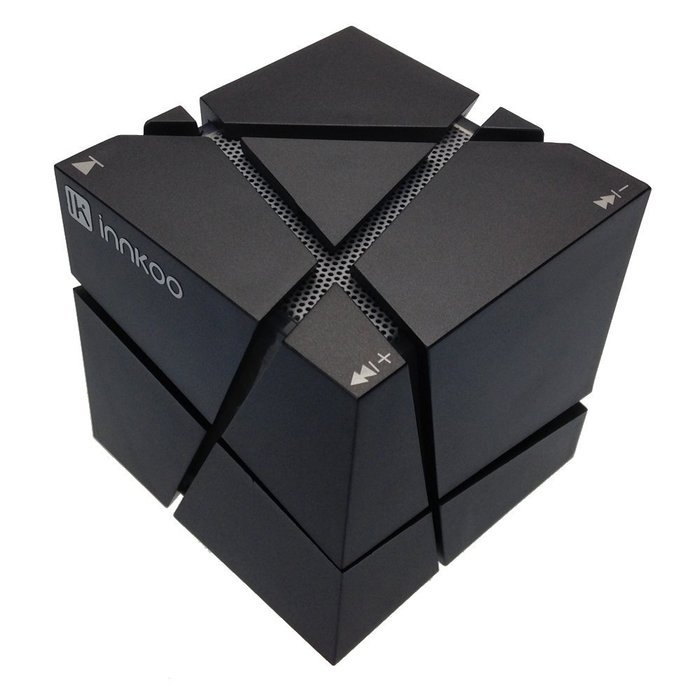 InnKoo CubicBox Bluetooth Speaker, Wireless Speaker, Portable Speaker, MP3 Speaker (Black)