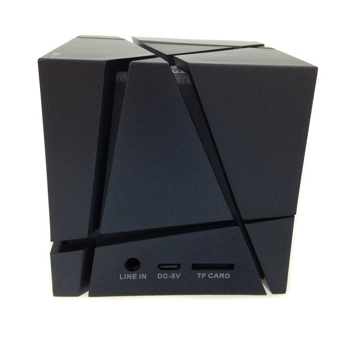 InnKoo CubicBox Bluetooth Speaker, Wireless Speaker, Portable Speaker, MP3 Speaker (Black) N3