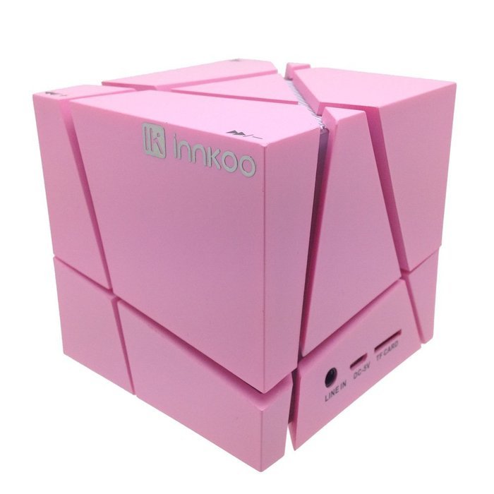 InnKoo CubicBox Bluetooth Speaker, Wireless Speaker, Portable Speaker, MP3 Speaker (Black) N12