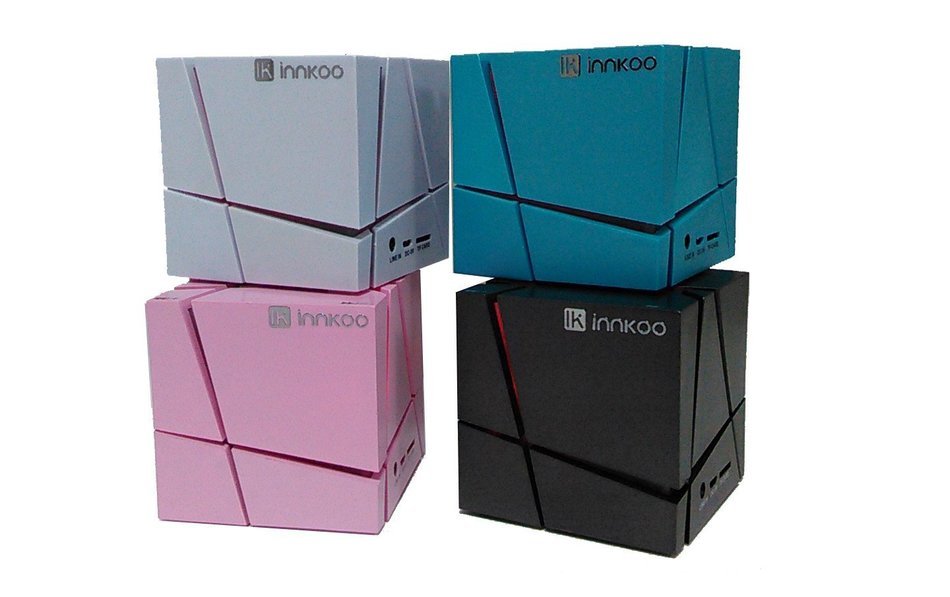 InnKoo CubicBox Bluetooth Speaker, Wireless Speaker, Portable Speaker, MP3 Speaker (Black) N17