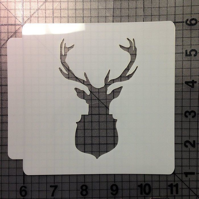 Deer Stencil 102 (4 Inches)