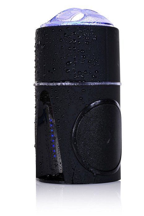 TRAKK Glow New Model App Enabled LED Bluetooth 4.0 Speaker &ndash; 360 Degree 20W &ndash; Weatherproof 30 Feet Long Distance...