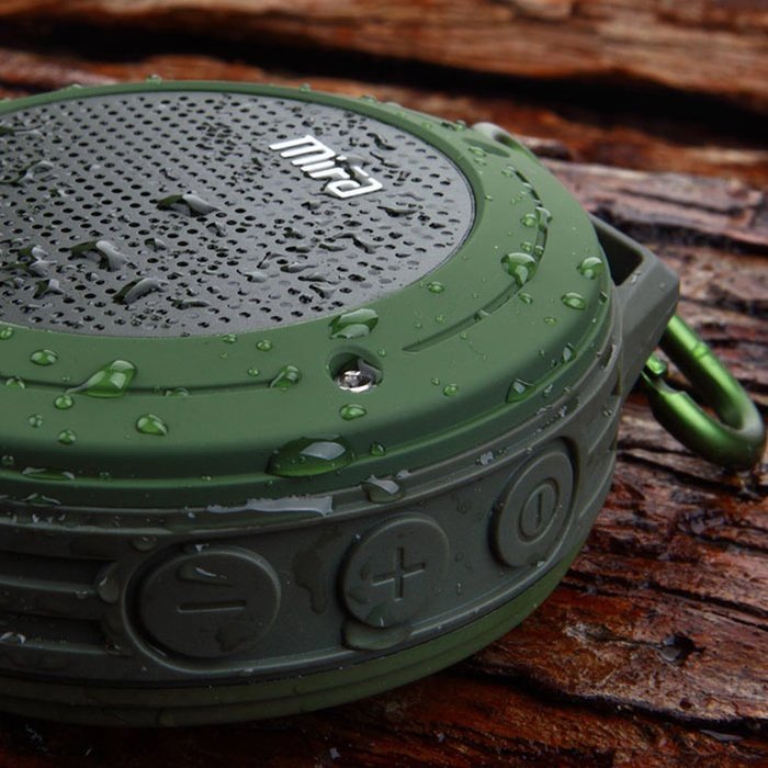 MIFA F10 IP56 Outdoor Bluetooth 4.0 Speaker Army Green Color,Built-in mic,Rechargeable battery,5Hours Playtime... N5