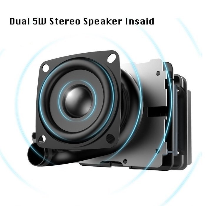 GEVALA II Bluetooth Speakers 10W Output Power with Enhanced Bass Portable Wireless Water Resistant Greatest Speakers... N4