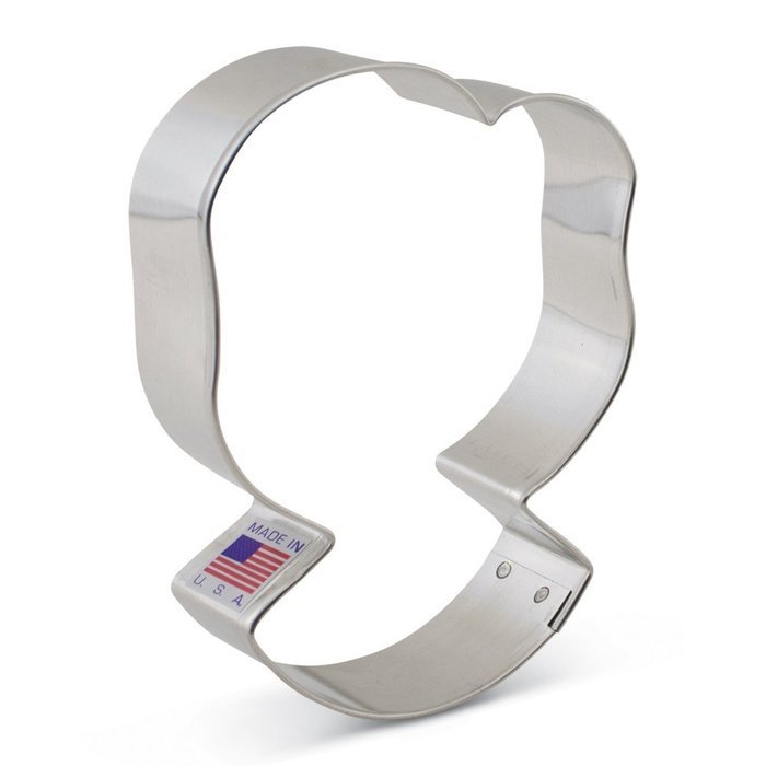 Hillary Clinton Cookie and Fondant Cutter - Ann Clark - 4.1 Inches - US Tin Plated Steel