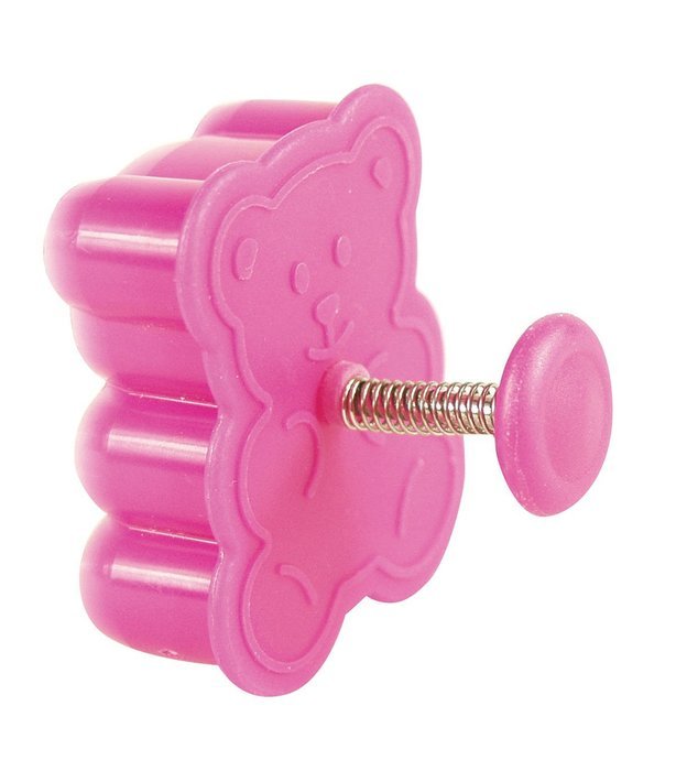 Fox Run Brands 67055 4-Piece Valentine's Day Fondant Plunger Cutter Set