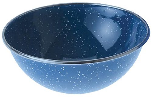 GSI Outdoors 32014 Mixing Bowl Stainless Rim 5.75 inch, Blue