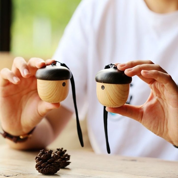 Ultra Mini Nut Bluetooth Speaker Super BASS Subwoofer MIC Stereo Speaker with small&elegant shape battery full... N3