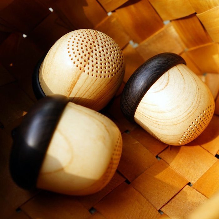 Ultra Mini Nut Bluetooth Speaker Super BASS Subwoofer MIC Stereo Speaker with small&elegant shape battery full... N4