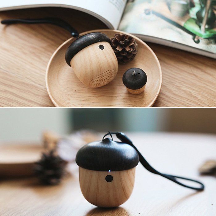 Ultra Mini Nut Bluetooth Speaker Super BASS Subwoofer MIC Stereo Speaker with small&elegant shape battery full... N8